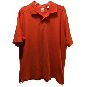 Callaway C-tech Men's medium M orange polo golf shirt